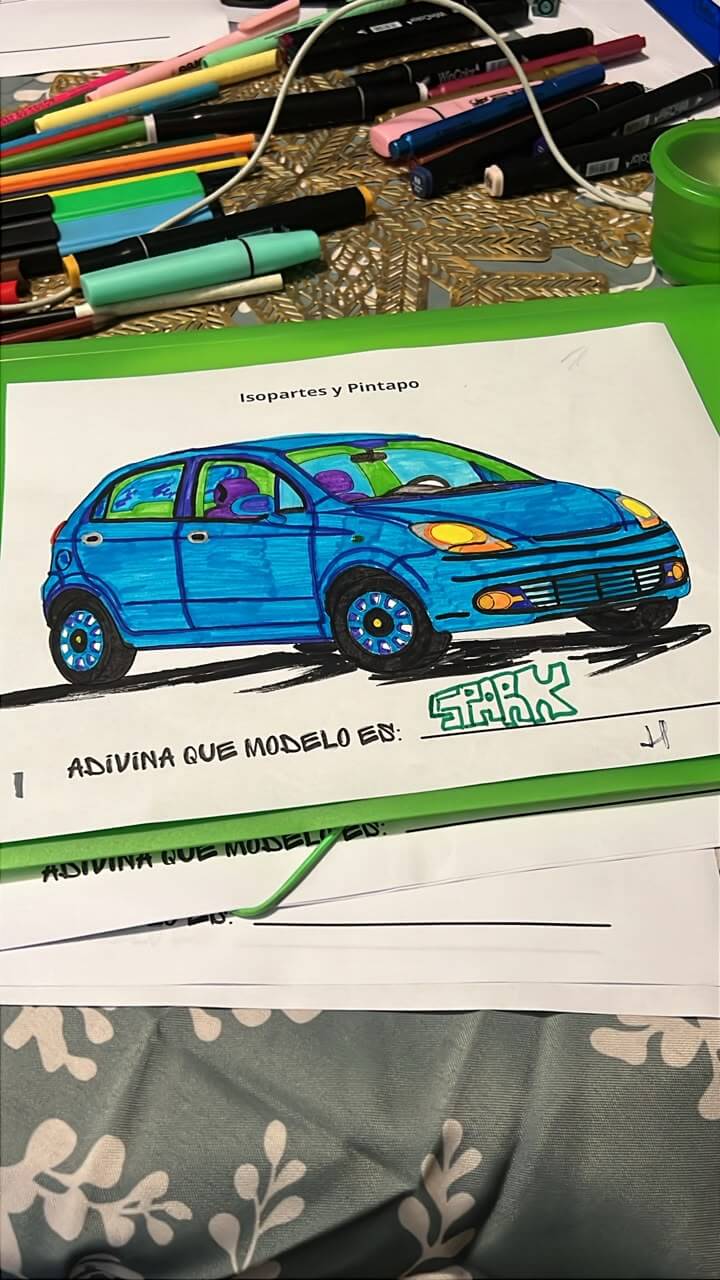 Pintado por niños Venezuela isopartes Donaciones 