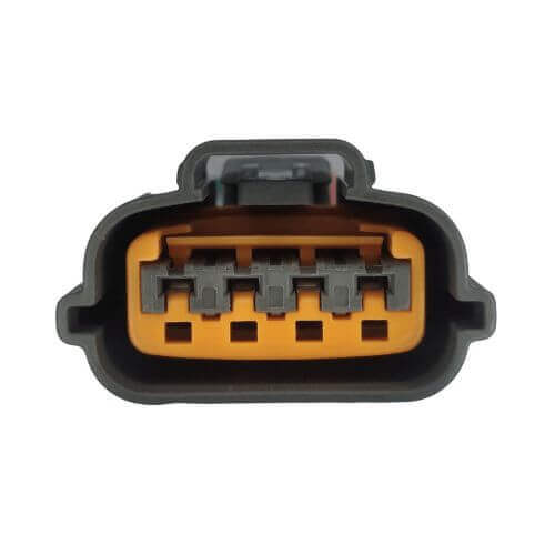 Conector Enchufe Bobina, Distribuidor Mitsubishi, Mazda, Alternador Lancer 4 Pines.